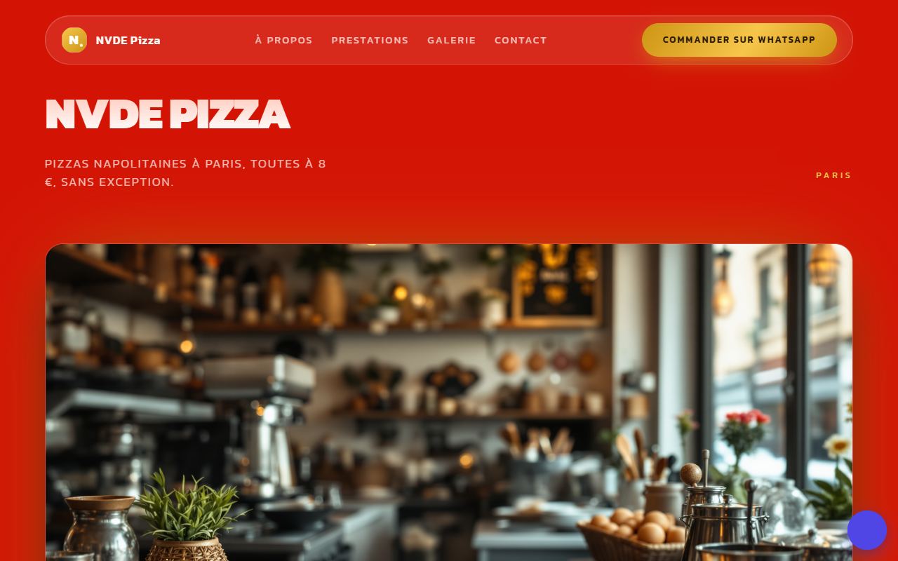 NVDE Pizza — Pizzeria, Paris